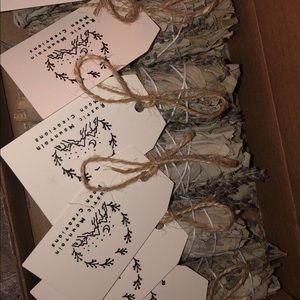 White sage & lavender smudge bundle